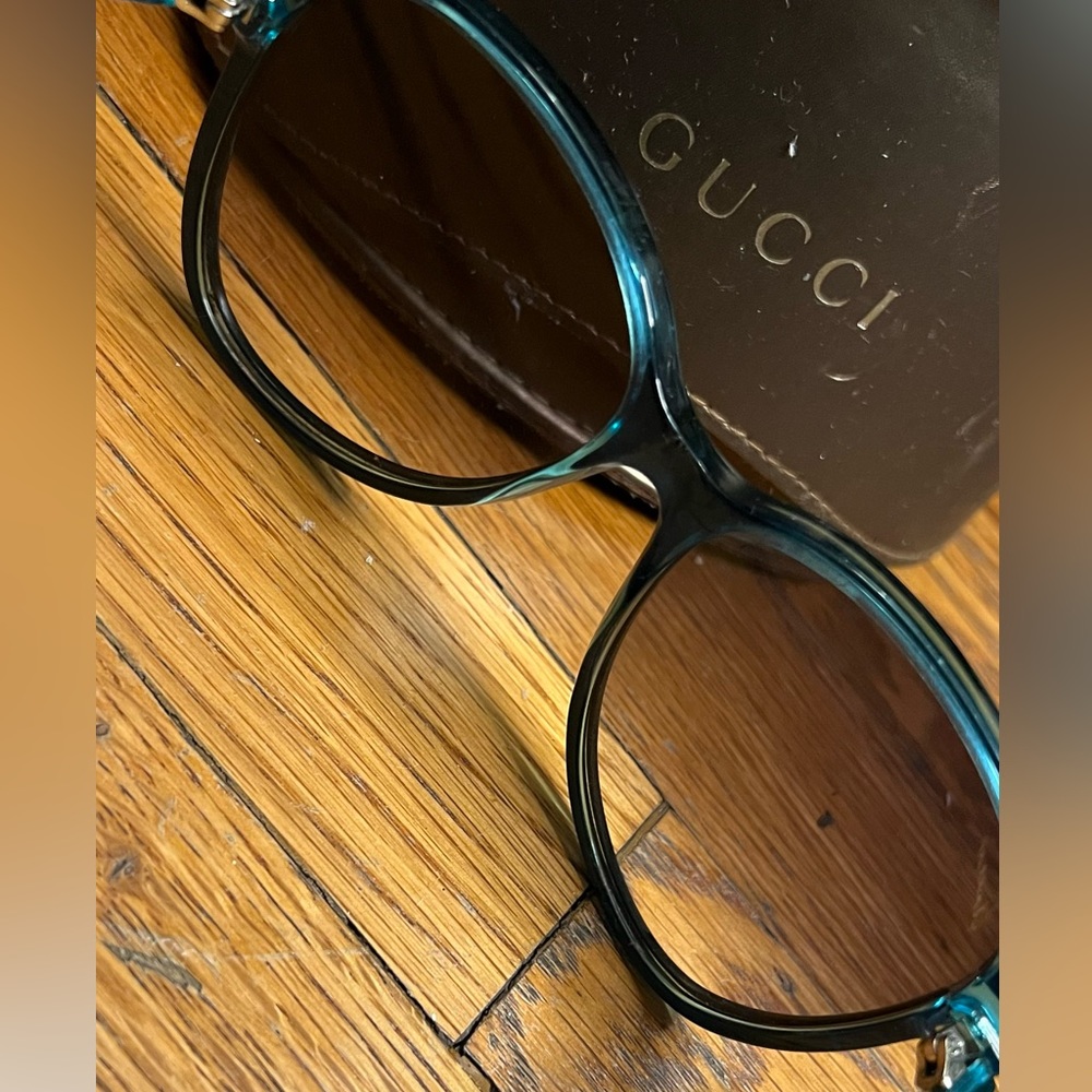 Gucci Round Gradient Sunglasses - image 7